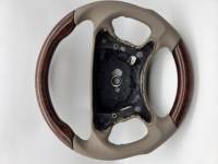 Performance Products® - Mercedes® Steering Wheel, Sports Style, Burlwood & Middle Stone Leather, Tiptronic, SL55 AMG, 2007-2008 (230)