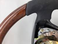 Performance Products® - Mercedes® Steering Wheel, Classic Style, Eucalyptus & Black Leather, S320, 1997-1999 (140)