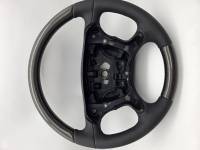 Performance Products® - Mercedes® Steering Wheel, Classic Style, Non-Tiptronic, Black Carbon Fiber & Black Leather, 2003-2008 (230)