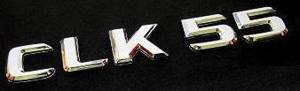 Mercedes® OEM Emblem, "CLK55" Decklid, 2001-2009 (208/209)