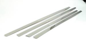 Performance Products® - Mercedes® Window Sill Trim Set, 4-Piece, Stainless Steel, 2001-2007 (203) - Image 1