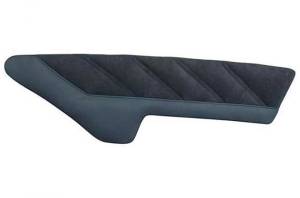 Mercedes® Leather Door Panel Inserts, 4-Piece Set, Black,  2006-2010 (164)