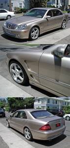 Mercedes® Fenders, Sports Aero L-Style Body Kit, 2003-2006 (220)