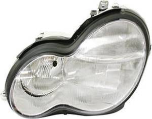 Mercedes® Headlight, Xenon, Right, Sedan, 2001-2002 (203)