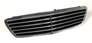 Mercedes® Grille, 3 Rib, Black, 2001-2007 (203)
