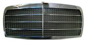 Mercedes® OEM Grille, Silver Metallic, Coupe, 2002-2005 (203)