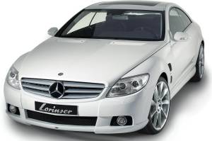 Mercedes® Lorinser® Bumper Spoiler, Front, For Cars With Parktronic, 2007-2008 (216)
