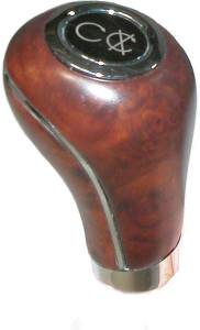 Mercedes® Shift Knob, Matte Burlwood, Keyless-Go (219)