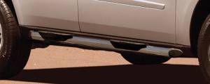 Mercedes® Tubular Side Steps, Stainless Steel, Pair, 2006-2012 (164)
