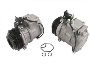 Mercedes® Air Conditioning Compressor With Clutch, 1992-1999 (140)