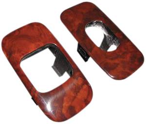 Mercedes® Window Switch Covers, Burlwood, 2002-2005 (463)