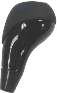 Mercedes® Shift Knob, Carbon & Black Leather, Special Edition, 2005 (163)