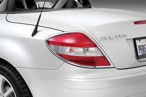 Mercedes® Tail Light Rings, Chrome, 2005-2009 (171)