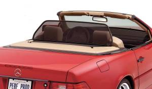 Mercedes-Benz® OEM Windscreen, Black Mesh Nylon, Convertible, 1998-2003 (208)
