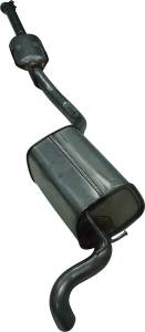 Mercedes® OEM Center And Rear Exhaust Muffler, 1996-1997 (210)