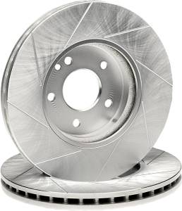 Mercedes®Left Rear Brake Rotor,Power Slotted, 1994-1998 (202)