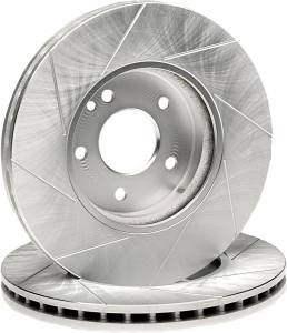 Mercedes® Brake Rotor, Power Slotted, Left Rear, 1987-2009