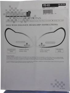 Mercedes® Halogen Update, 2003+