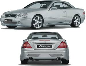 Mercedes® Lorinser® DTM Front Bumper, 2003-2006 (215)