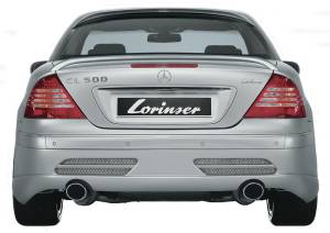 Mercedes® Lorinser Rear DTM Bumper Apron, 2000-2006 (215)
