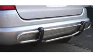 Mercedes® Rear Bumper Guard,Black,(No Sports Package), 1998-2005 (163)