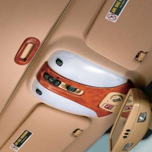 Mercedes® Overhead Map Light Cover, Chestnut, 2000-2006 (215/220)