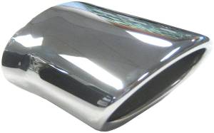 Mercedes® Oval Exhaust Tip, Chrome, 1998-2004 (170)