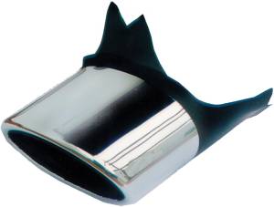 Mercedes® Chrome Exhaust Tip, Oval, 1998-2003 (208)