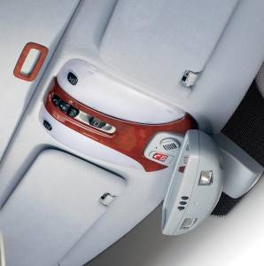 Mercedes® Overhead Map Light Cover,Burlwood, 2000-2006 (215/220)
