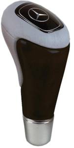 Mercedes® Shift Knob,Black,Birdseye & Ash Leather, 2000-2003 (208)