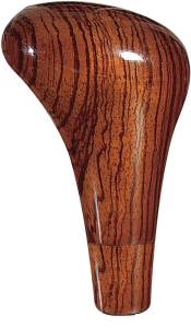 Mercedes® Shift Knob, Zebrano, With Shaft, 1990-1995 (124/201)