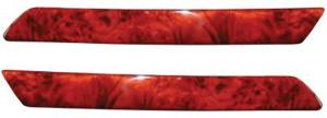 Mercedes® Upper Door Trim, Burlwood, Pair, 1990-1995 (129)