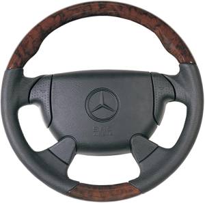 Performance Products® - Mercedes® Steering Wheel, Burlwood & Anthracite Leather, SLK Ergonomic, 1998-2004 (170) - Image 2