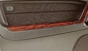 Mercedes® Map Pocket Armrest Lids,Chestnut, 1996-2002 (129)