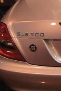 Mercedes® OEM "SLK300" Deck Lid Emblem, 2009-2011 (220)