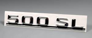 Mercedes® OEM "500SL" Emblem, Script, 1990-1993 (129)