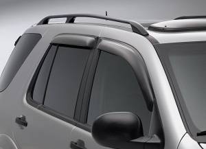 Mercedes® Side Window Deflector Set, 1998-2004 (163)
