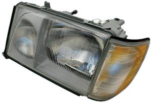 Mercedes® Headlight Assembly, Left, With Parking Lamp, 1994-1995 (124)
