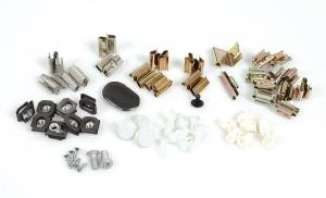 Mercedes® Door Hardware Kit, OEM, 1973-1989 (107)
