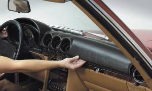 Mercedes® Coverlay Dash Cover WITH Sensor Hole, 1981-1990 (126)