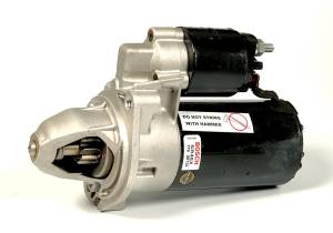 Mercedes® Bosch Starter Motor,Rebuilt, 9-Tooth Gear, 1984-1993 (201) (Core Charge)