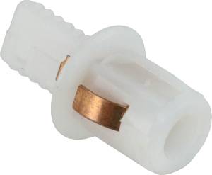 Mercedes® Light Bulb Socket, White, 1978-1995