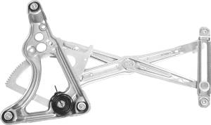 Mercedes® Window Regulator, Front Left, Without Motor (With Brose Regulator), 1984-1991 (126)