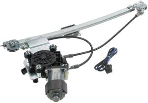 Mercedes® OEM Window Regulator With Motor, Left Rear, 1984-1993 (201)