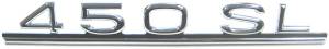 Mercedes® OEM "450SL" Emblem, USED, 1973-1980 (107)