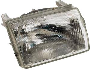 Mercedes® OEM Headlight Lens,Right,(Use Bulb 82-240), 1986-1991 (126)