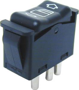 Mercedes® Left Rear Window Switch, 1986-1993 (126/201)