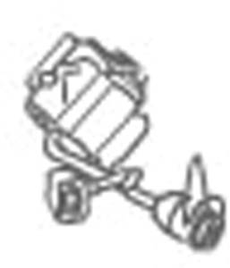Mercedes® OEM Electric Mirror Motor, Right, 1984-1995 (124/201)