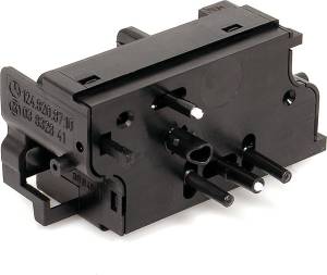 Mercedes® Seat Adjustment Switch, Left, Without Program Seat, 1984-1993