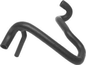 Mercedes® Heater Hose, With Heated Windshield; From Cylinder Head Left Rear, 1981-1985 (126)
